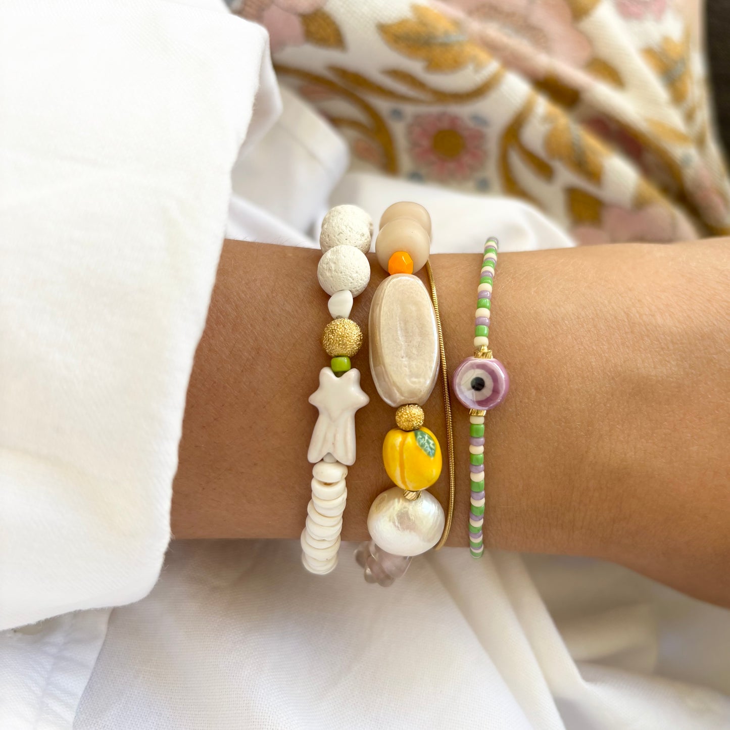 Mati Bracelet - Purple