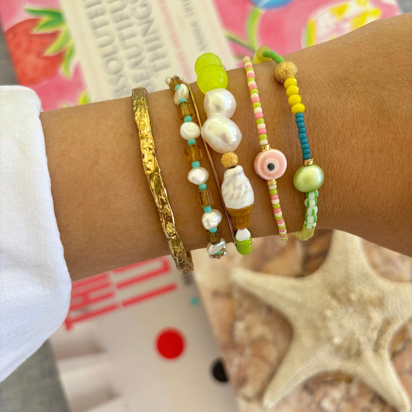 Mati Bracelet - Pink