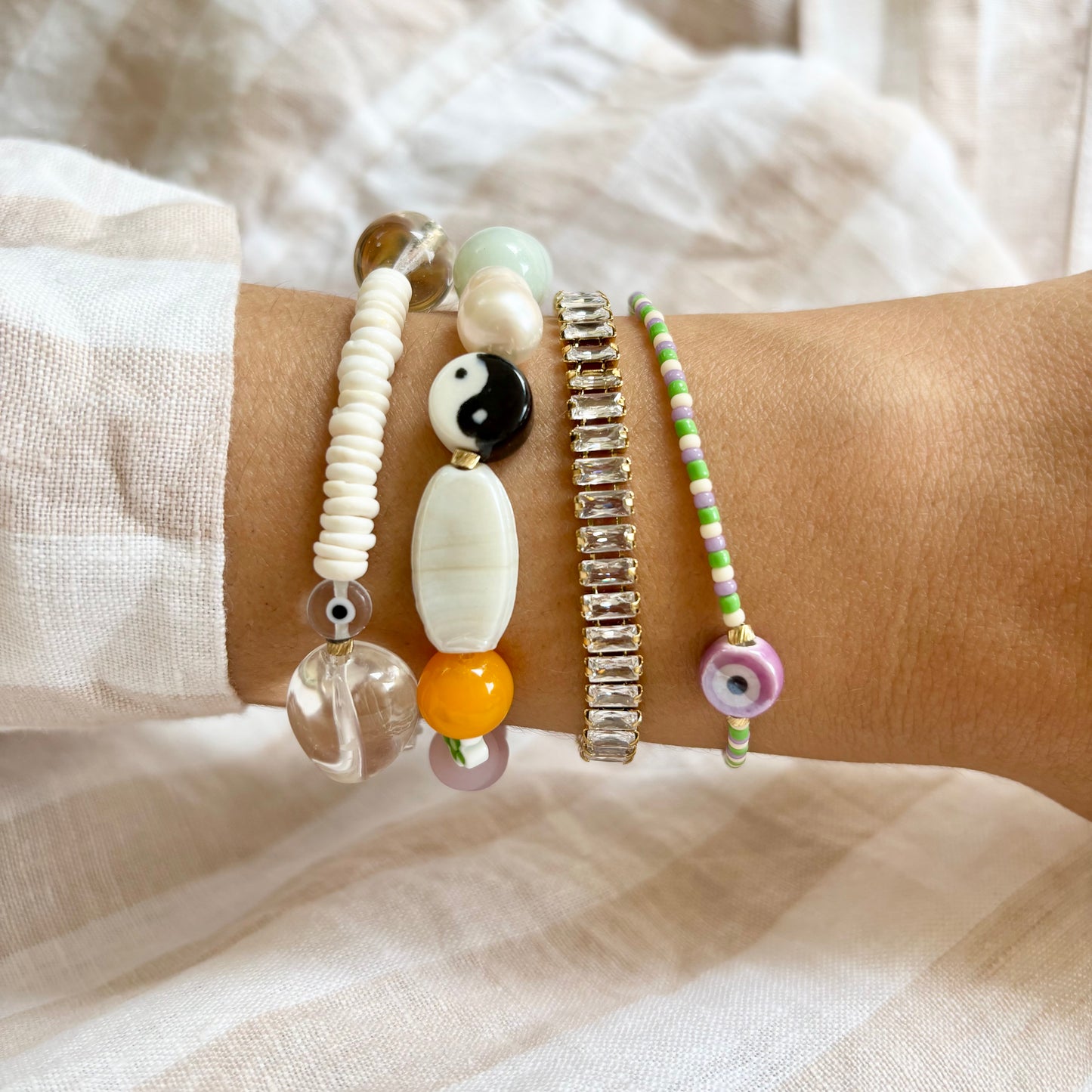 Mati Bracelet - Purple